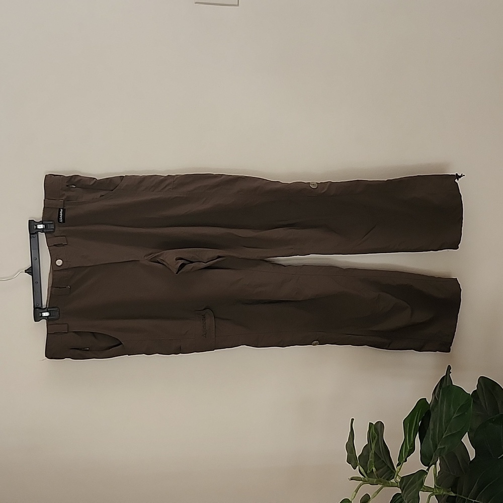 Schoffel Mens Outdoor Hiking Pants Green Casual Waist Size 38